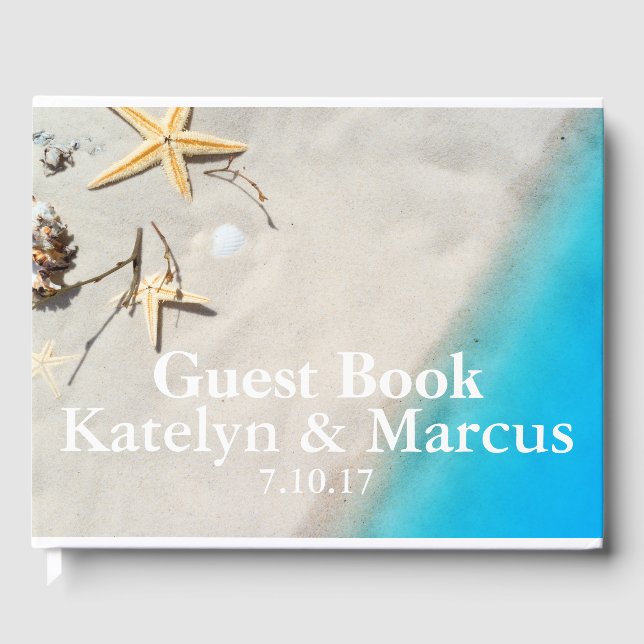 Livre D'or Mariage de destination Starfish Beach (Recto)