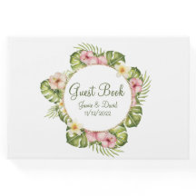 Mariage de fleurs hawaïennes tropicales