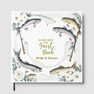 Livre D'or Mariage de poissons sur le thème des amateurs de p