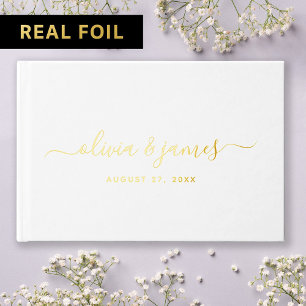 Livre D'or Mariage de script de calligraphie