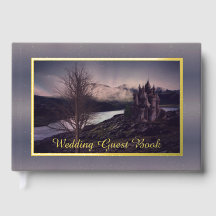 Mariage du château gothique romantique foncé