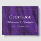 Mariage en soie violette et en or