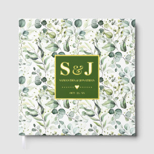 Livre d'or Mariage Eucalyptus Greenery