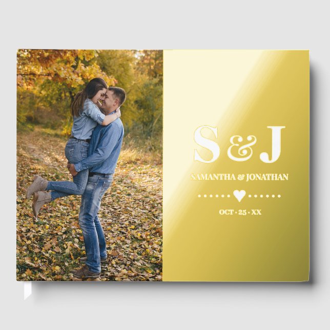 Livre d'or Mariage Foil (Recto)