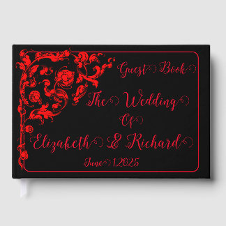 Livre D'or Mariage gothique foncé