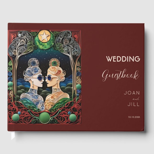 Livre D'or Mariage lesbien (Recto)