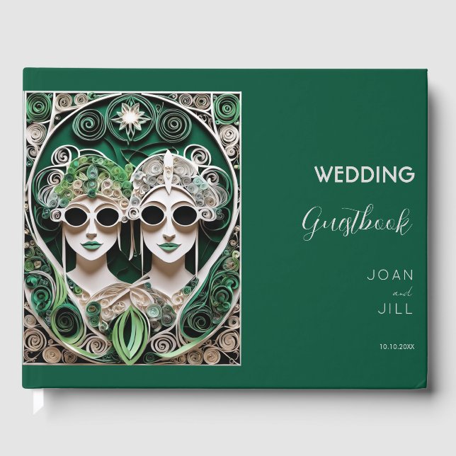 Livre D'or Mariage lesbien (Recto)