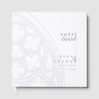 Livre D'or Mariage Minimaliste Élégant Vintage Gothique Class