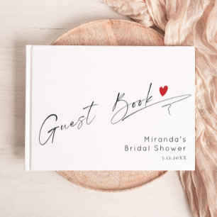 Livre D'or Mariage minimaliste moderne script