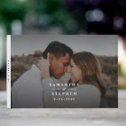 Mariage photo minimaliste moderne