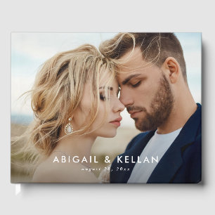 Livre D'or Mariage photo minimaliste simple et moderne