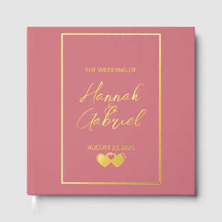Livre D'or Mariage rose