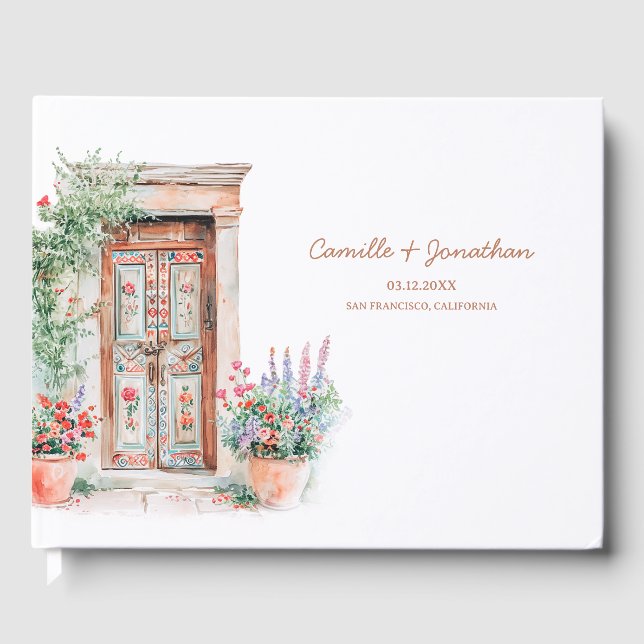 Livre D'or Mariage rustique de destination (Recto)