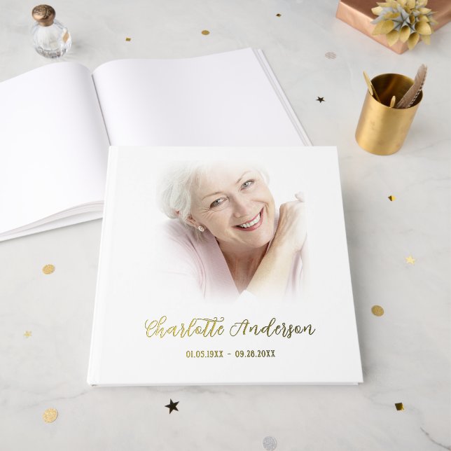 Livre d'or Memorial Foil (Recto ouvert)