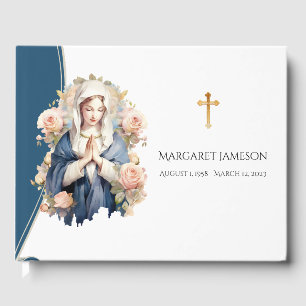 Livre D'or Mémorial funéraire de la Vierge catholique