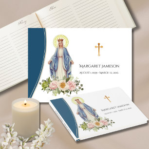 Livre D'or Mémorial funéraire de la Vierge catholique
