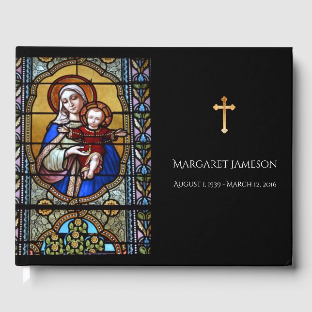 Livre D'or Mémorial funéraire de la Vierge Marie (Recto)