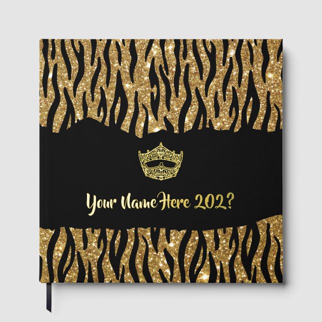 Livre D'or Miss America Alike Crown Foil Scrapbook Foil (Recto)