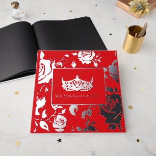 Livre D'or Miss America comme Roses en feuille de couronne Sc
