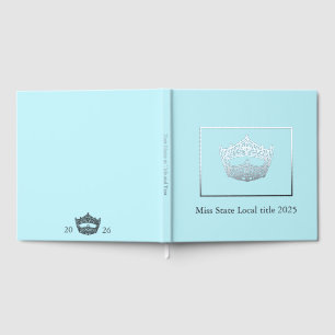 Livre D'or Miss America Pageant Crown Foil Scrap