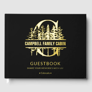 Livre D'or Monogramme C Location de vacances Cabine House Lak
