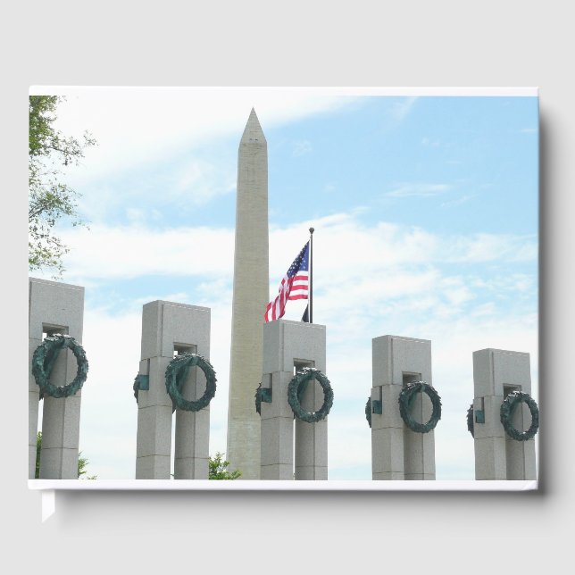 Livre D'or Monument à Washington et mémorial 2ÈME GUERRE MOND (Recto)
