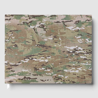 Livre D'or Motif Camo Chasse Brown