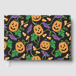 LIVRE D'OR MOTIF D'HALLOWEEN