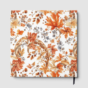 Livre D'or Motif feuille automne