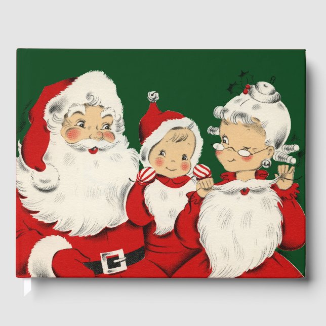 Livre D'or Noël de la famille père Noël (Recto)