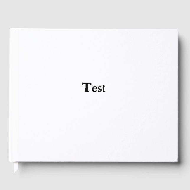 Livre D'or nom de test sur les domaines internationaux (Recto)