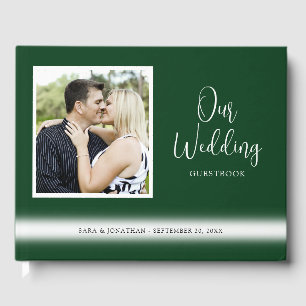 Livre D'or Notre Mariage Script photo Emerald Green Mariage