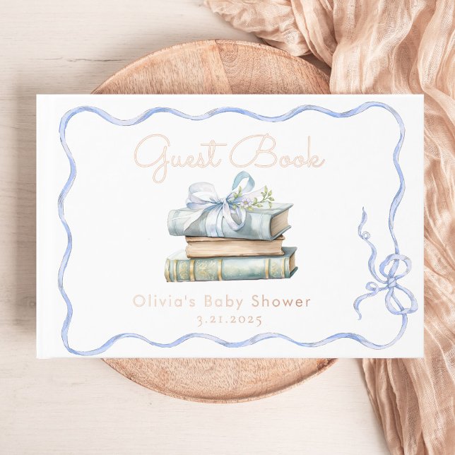 Livre D'or Nouveau chapitre Baby shower de boue bleue (Créateur téléchargé)