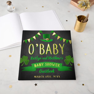 Livre D'or O'Baby St. Patrick's Day Baby shower Real