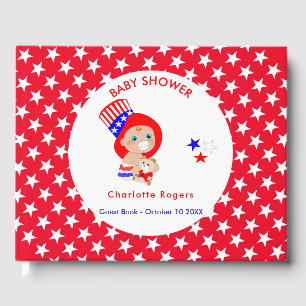 Livre D'or Oncle patriotique Sam American Baby Personnalisé