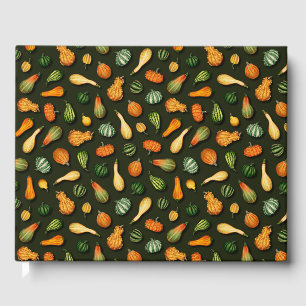 Livre D'or Ornamental Gourds for Autumn, affaire Thanksgiving