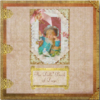 Livre D'or Ornate Antique Doll Collector's Journal