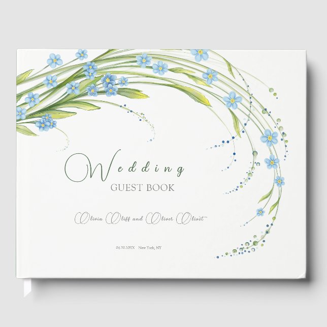 Livre D'or Oubliez-moi-non-Mariage (Recto)