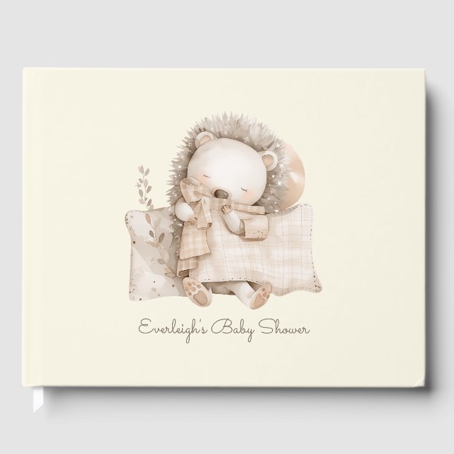 Livre D'or Ours Teddy Mignonne (Recto)