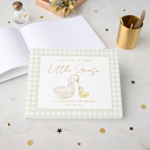 Livre D'or Ourson Silly Goose Personnalisé pour Baby Shower