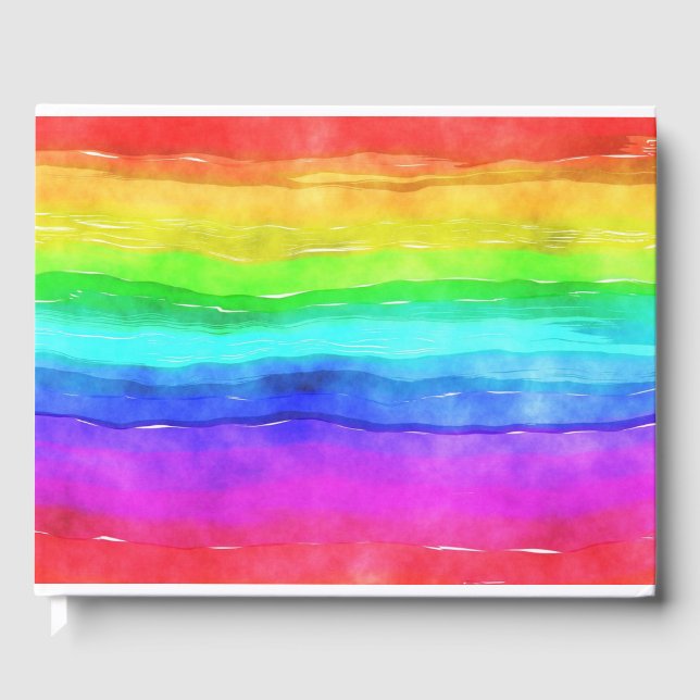 Livre D'or Painted Rainbow (Recto)