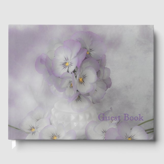 Livre D'or Pansies souples (Recto)