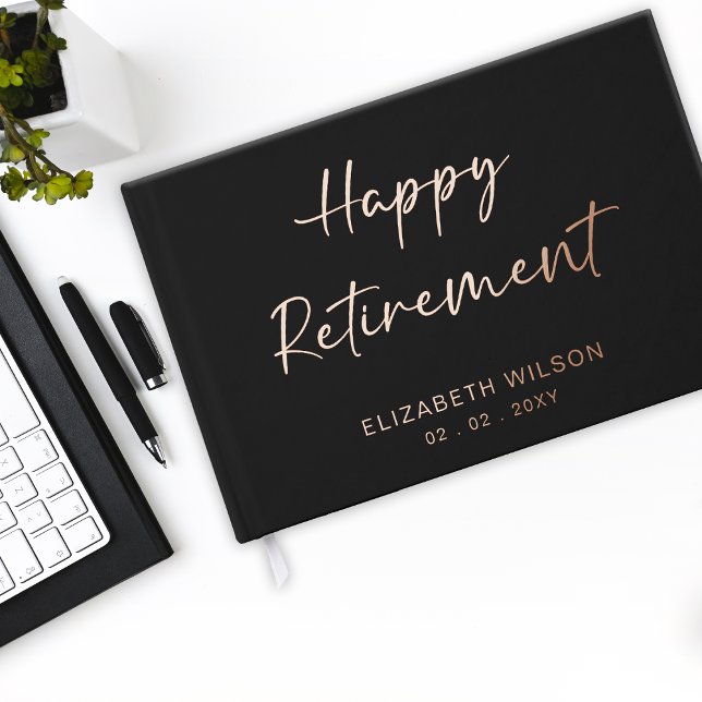 Livre D'or Parti de la retraite, Bon Parti de la retraite (Retirement Party, Happy Retirement Leaving Party Guest Book)