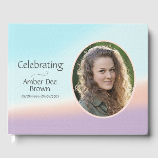Livre D'or Pastel Photo Life Celebration