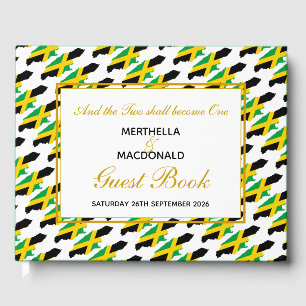 Livre D'or Patriotique JAMAICA FLAG Mariage chrétien