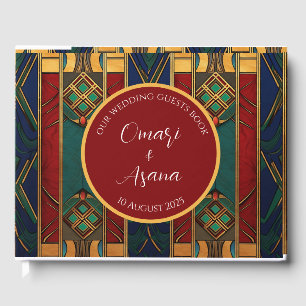 Livre d'or personnalisé pour mariage africain