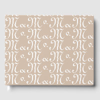 Personnaliser w Initiales du couple monogramme bei