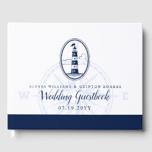 Livre D'or Phare de Beach Mariage thématique nautique