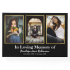 Photo Collage Cadré Or En Mémoire Amoureuse