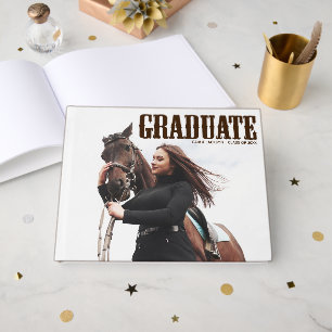 Livre D'or Photo de fin d'études Country Western Cowgirl